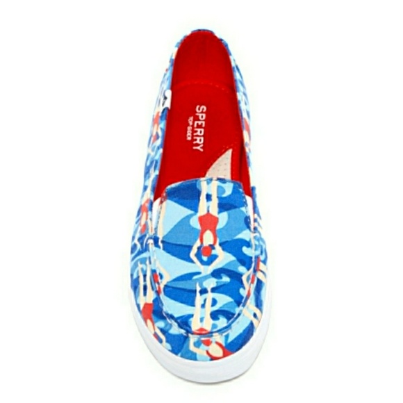 Sperry Shoes - SPERRY WOMENS ZUMA SHOES SWIMMER BLUE